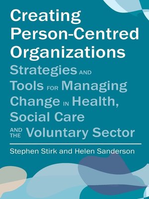 cover image of Creating Person-Centred Organisations
